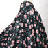 Artlux ~ 'Edith ~ Black | Pink' Luxury Cotton Lawn ~ Made in Italy